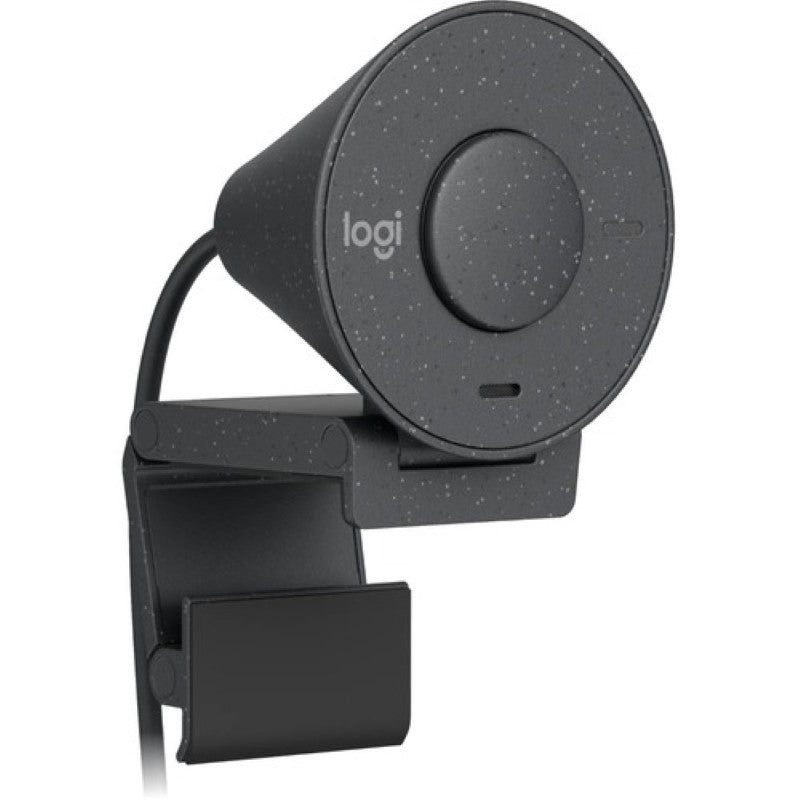 Logitech BRIO 300 Webcam - 1080p HD, USB-C, Auto Light Correction, 2MP, Noise-Reducing Mic
