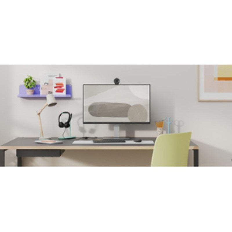 Logitech BRIO 300 Webcam - 1080p HD, USB-C, Auto Light Correction, 2MP, Noise-Reducing Mic