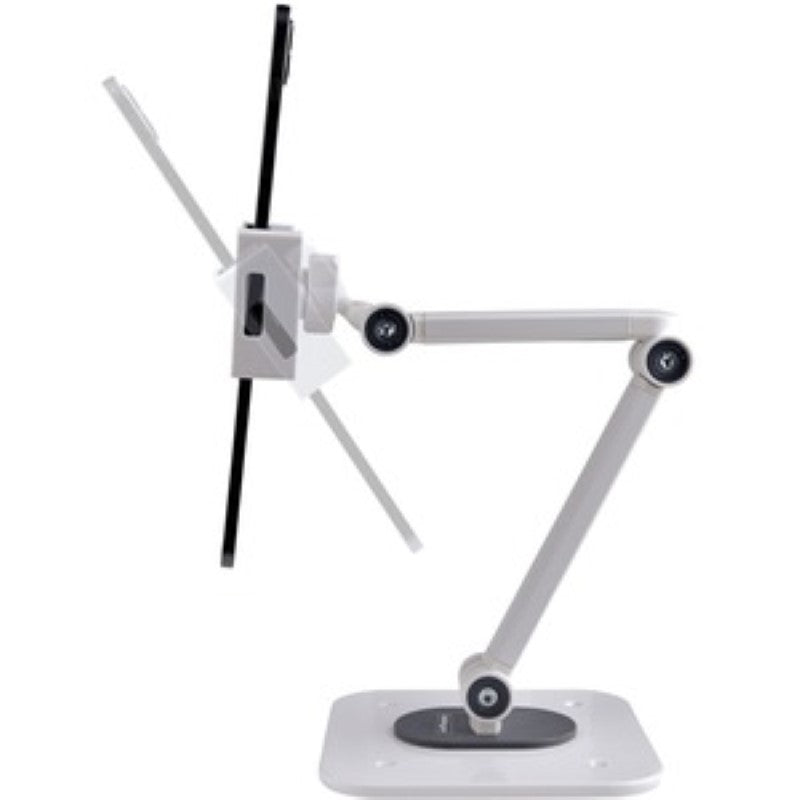 Universal Adjustable Tablet Stand for Desk & Wall, Ergonomic Holder up to 1kg, Fits 7.9-12.9in