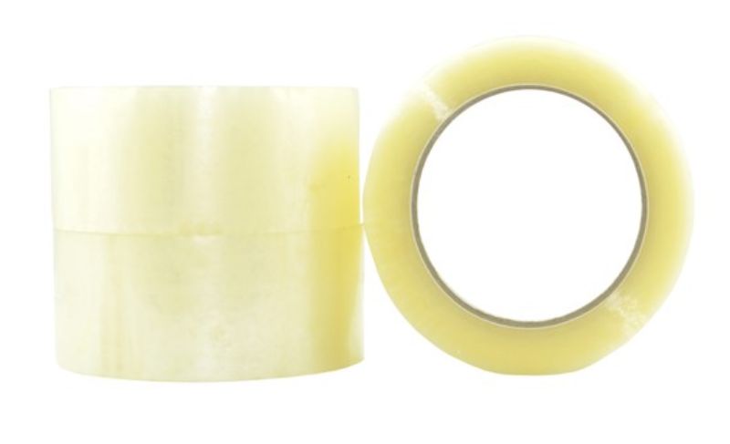Hot Melt Packaging Tape - Clear, 48mm x 100m x 50mu (Pack of 36)