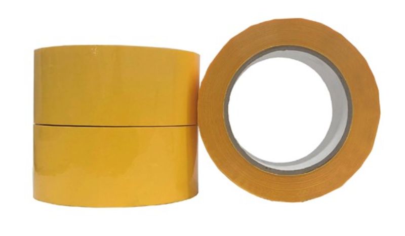 Premium Acrylic Packaging Tape - Yellow, 48mm x 100m x 55mu (Pack of 36)