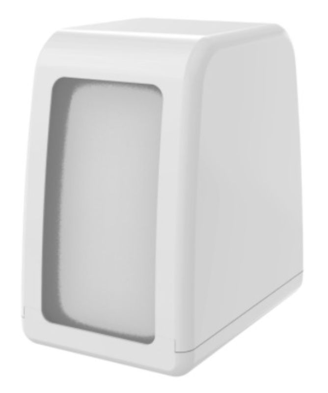 Tall Compact Napkin Dispenser - White, 250 Sheet Capacity