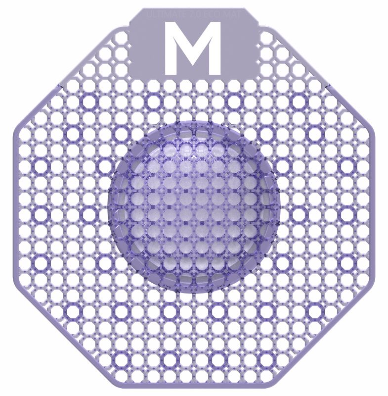 Scented Enzyme Block Urinal Screen - Purple, Ocean Mist