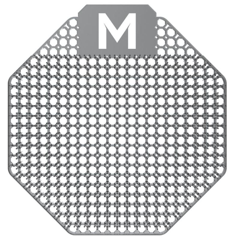 Scented Urinal Screen - Grey, Executive