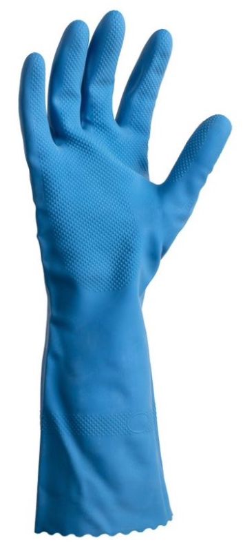 Silverlined Latex Gloves - Blue, S, 300mm Cuff, 70.0g (Box of 192)