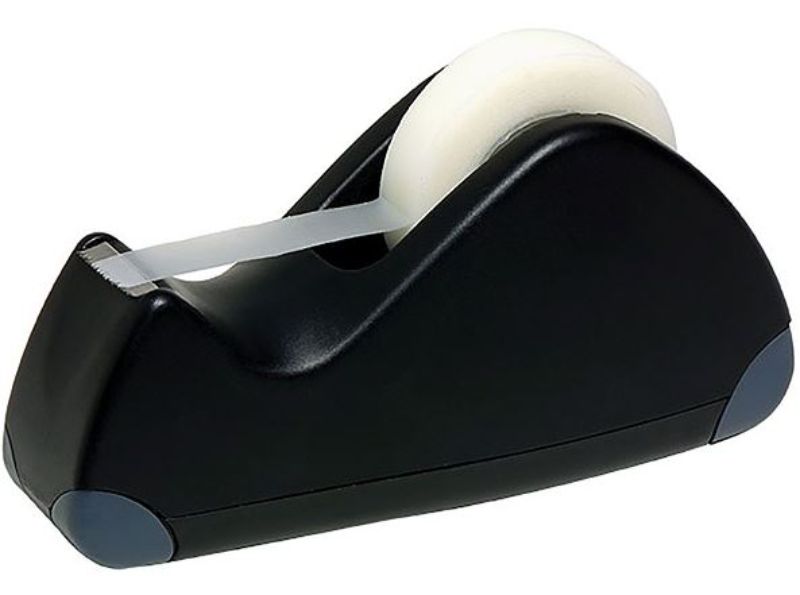 Desktop Tape Dispenser Small - Black, 25mm