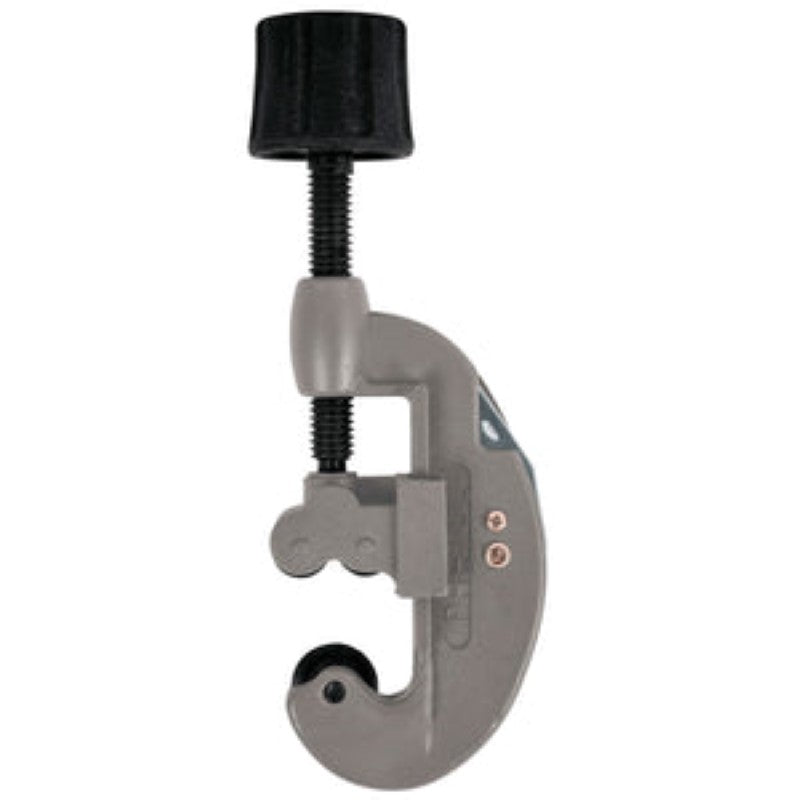 Copper tube cutter with ergonomic handle, high-alloy steel blades for precise cuts on tubing up to 1-1/8” (30MM).