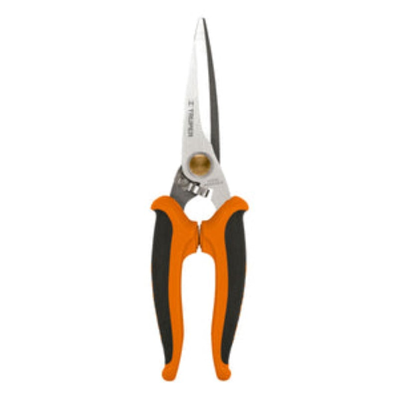 Heavy-duty 20cm multi-purpose snips with stainless steel blades and ergonomic handles for precise cutting.