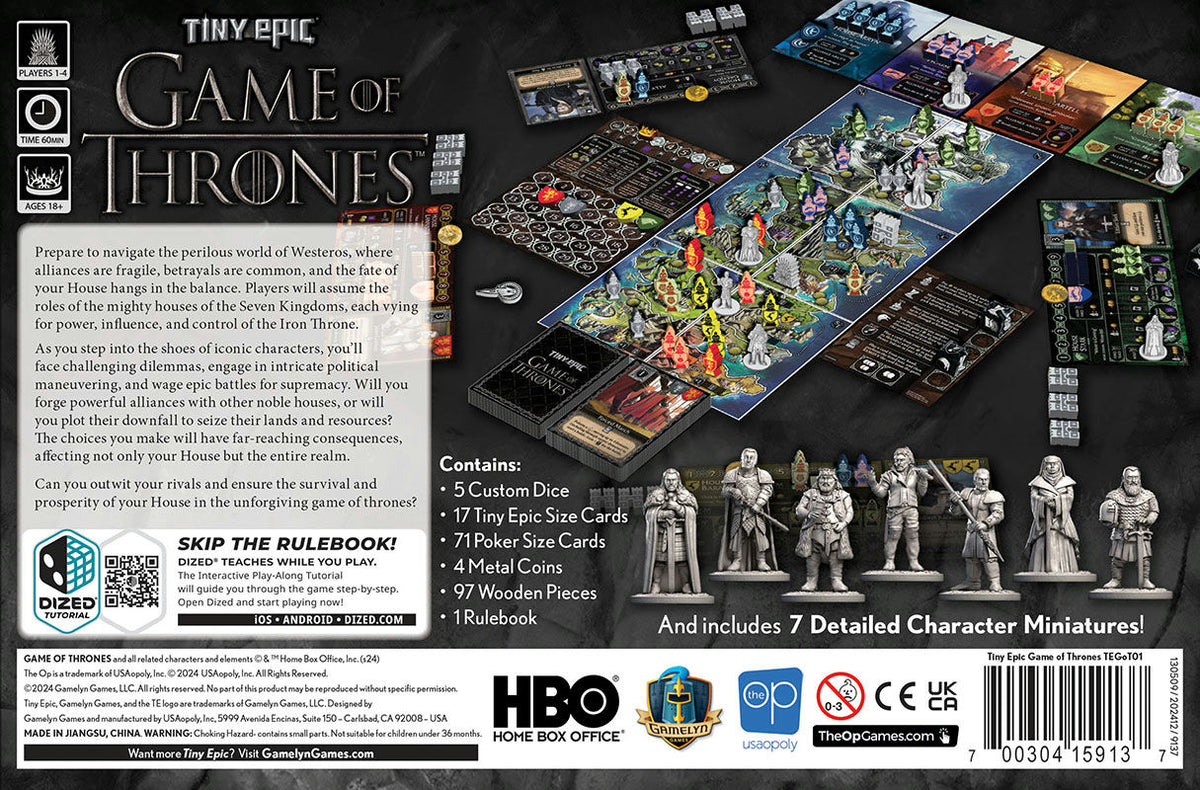 Tiny Epic Game of Thrones