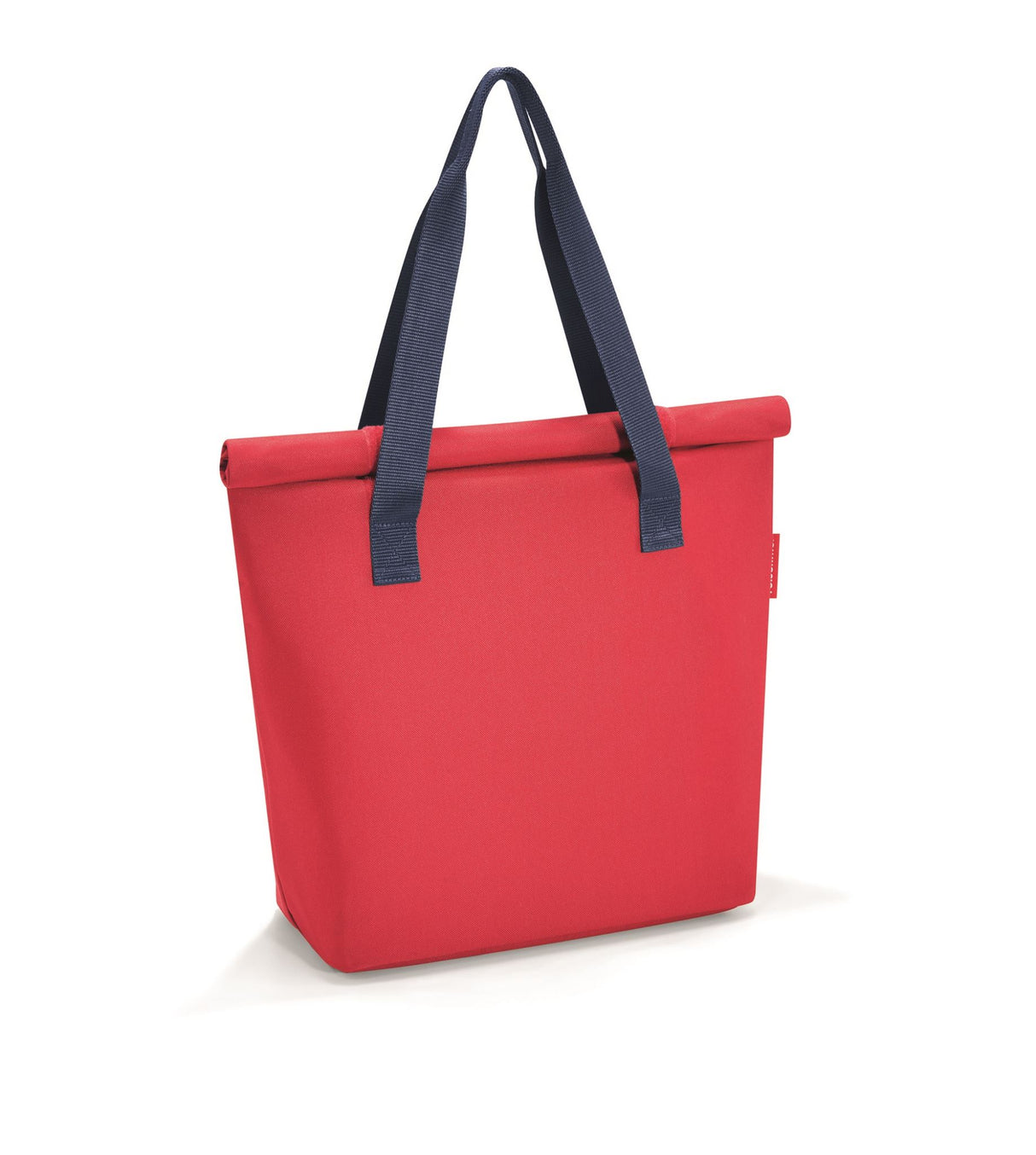 Stylish red Reisenthel Fresh Lunch Bag with thermal lining, spacious 20L volume, and durable water-repellent material.