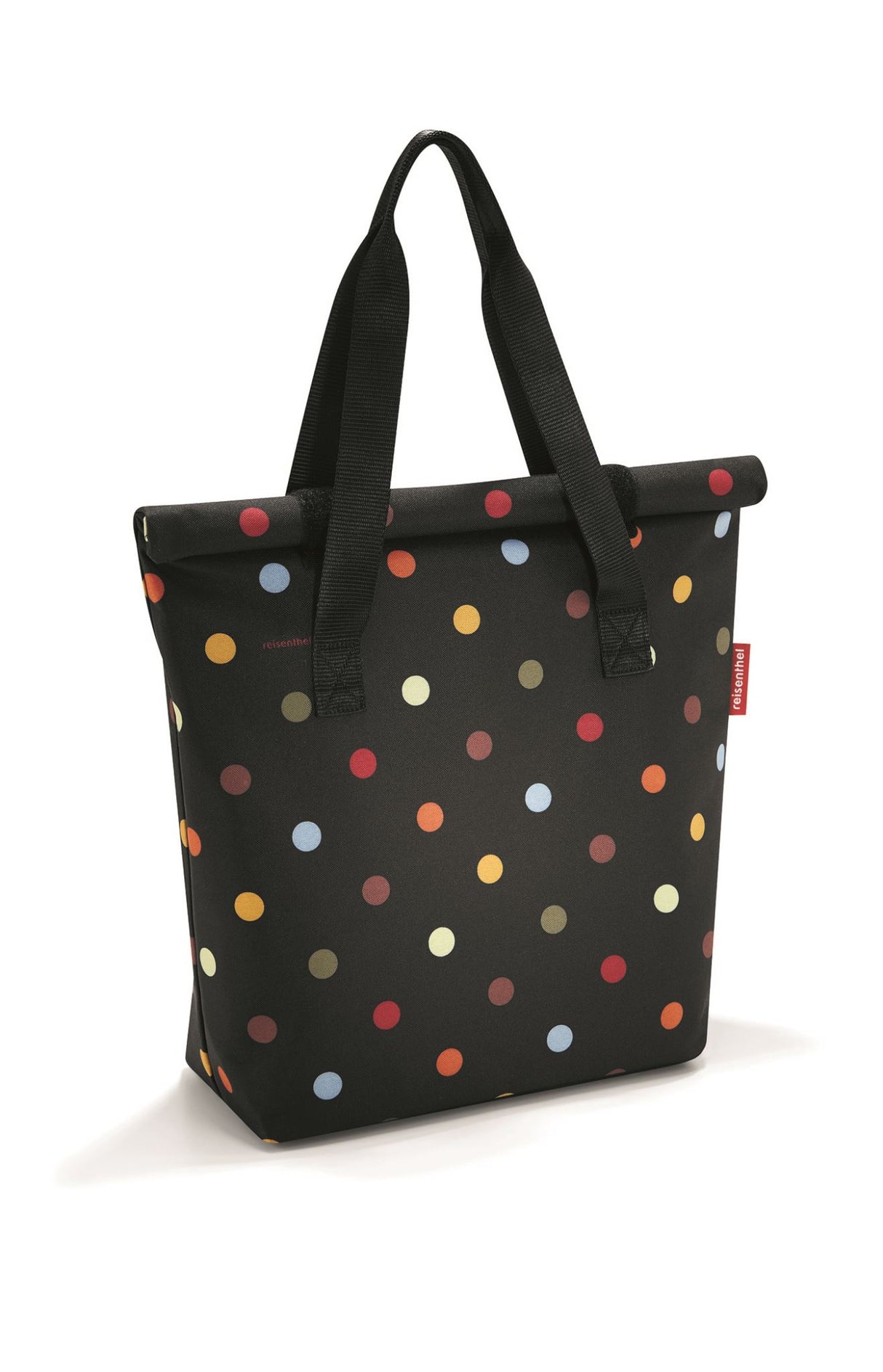 Reisenthel Fresh Lunch Bag Dots features a chic dots pattern, insulated lining, and spacious 20L capacity for fresh meals on the go.