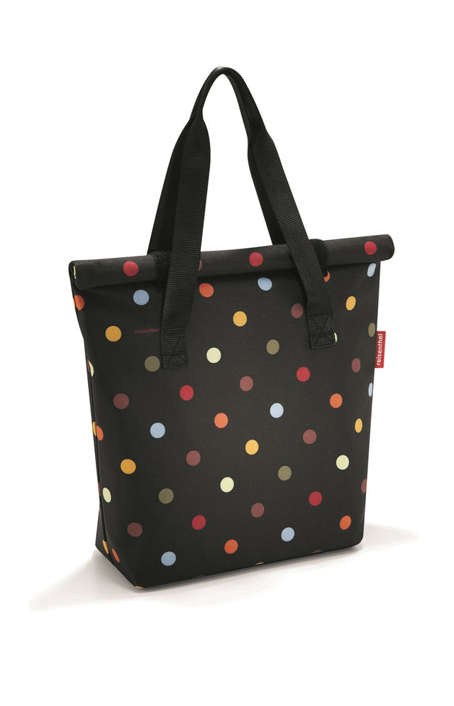 Reisenthel Fresh Lunch Bag Dots features a chic dots pattern, insulated lining, and spacious 20L capacity for fresh meals on the go.