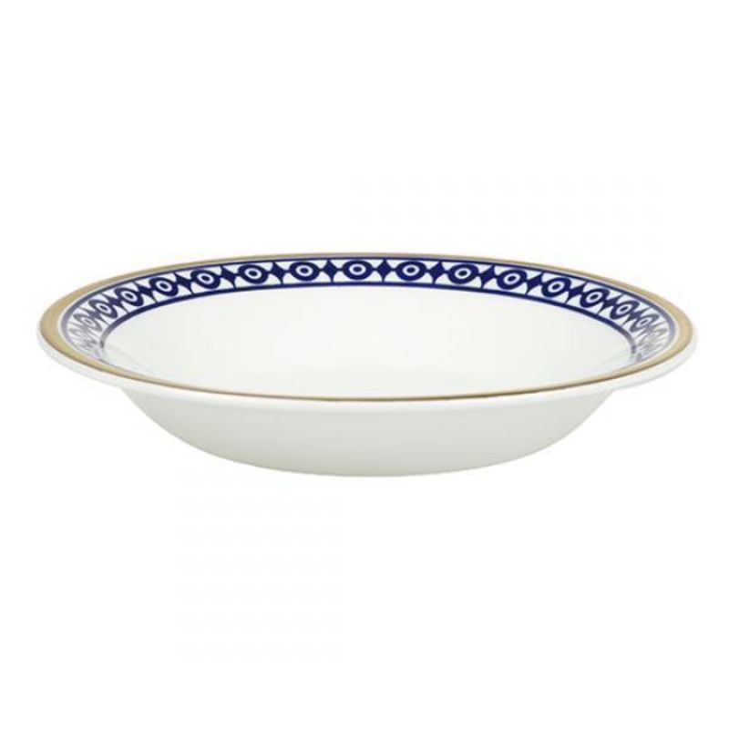 Soup Bowl - Flux Novella Gold Rim (22cm)