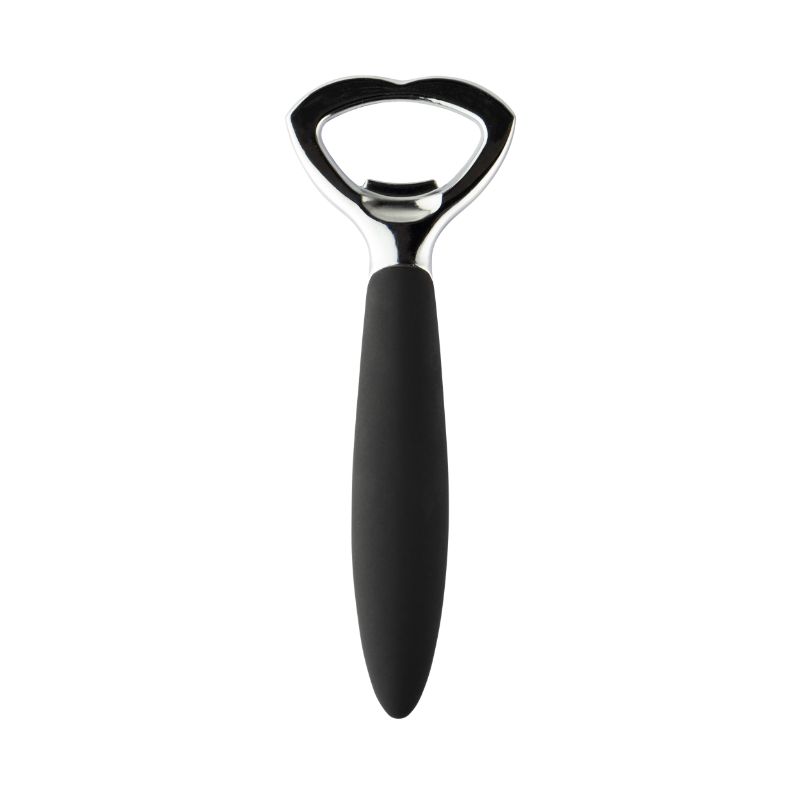 Taylors Crown Cap Bottle Opener in chrome-plated alloy, featuring a soft touch handle for easy and stylish bottle opening.
