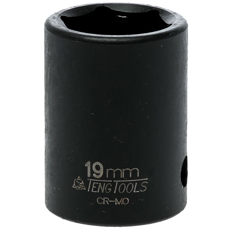 Teng 1/2in Dr. Impact Socket 19mm ANSI