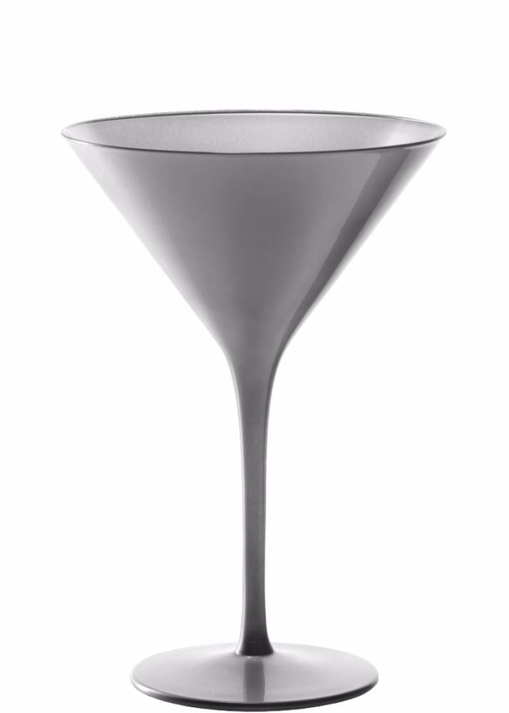 Stolzle Olympic Silver Cocktail Glass 240ml - Set of 6