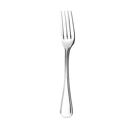 Elegant Stanley Rogers Clarendon salad fork crafted from 18/10 stainless steel with a mirror finish and timeless thread pattern.