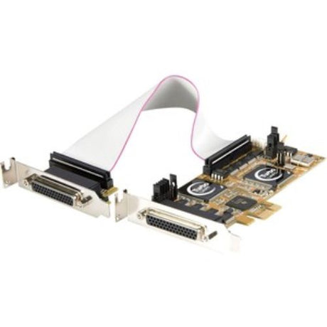 8-port PCI Express serial adapter card with RS-232 ports, ideal for compact setups and multiple device connections.