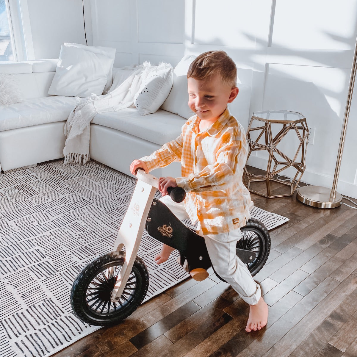 Kinderfeets Balance Bike - Black