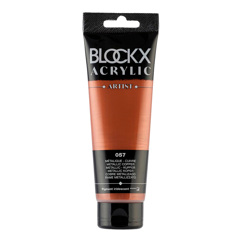 BLOCKX Acrylic Tube Metallic Copper 120ml