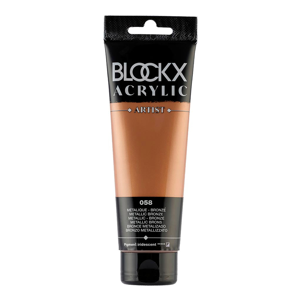 BLOCKX Acrylic Tube Metallic Bronze 120ml