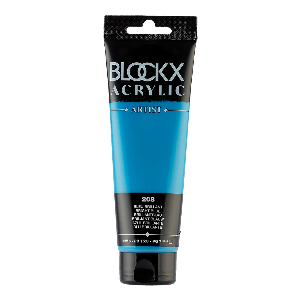 BLOCKX Acrylic Tube Brilliant Blue 120ml