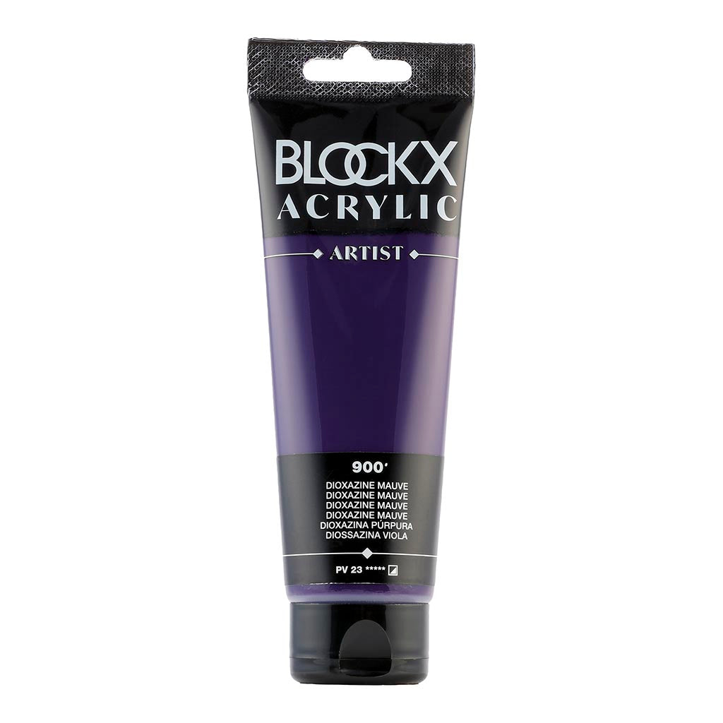 BLOCKX Acrylic Tube Dioxazine Mauve 120ml