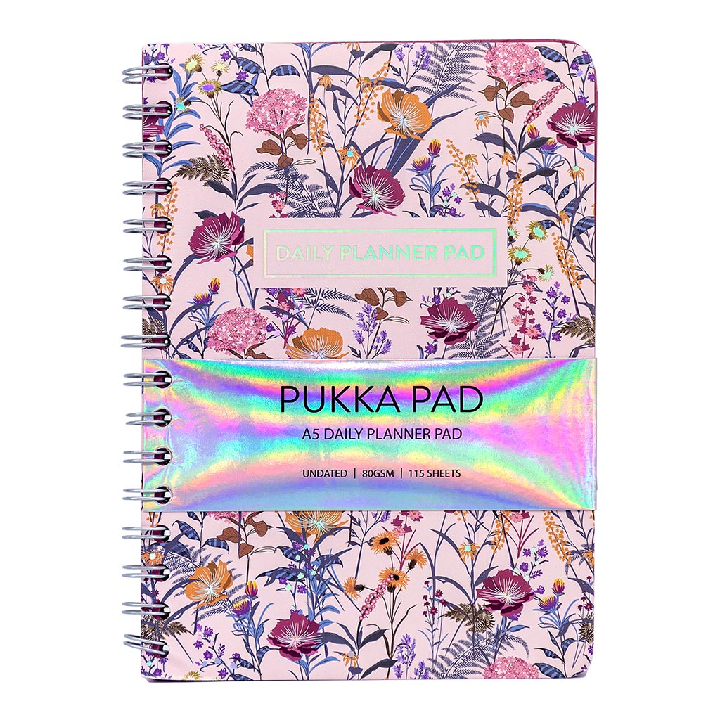 Pukka Bloom Daily Planner Pad A5 Cream