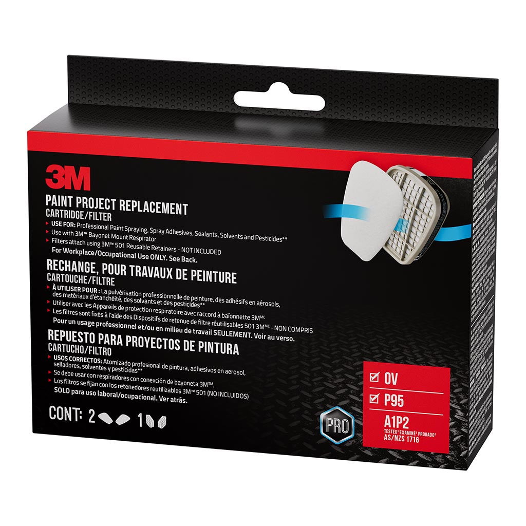 3M Performance Paint Project Respirator Supply Kit 6022P1-DC
