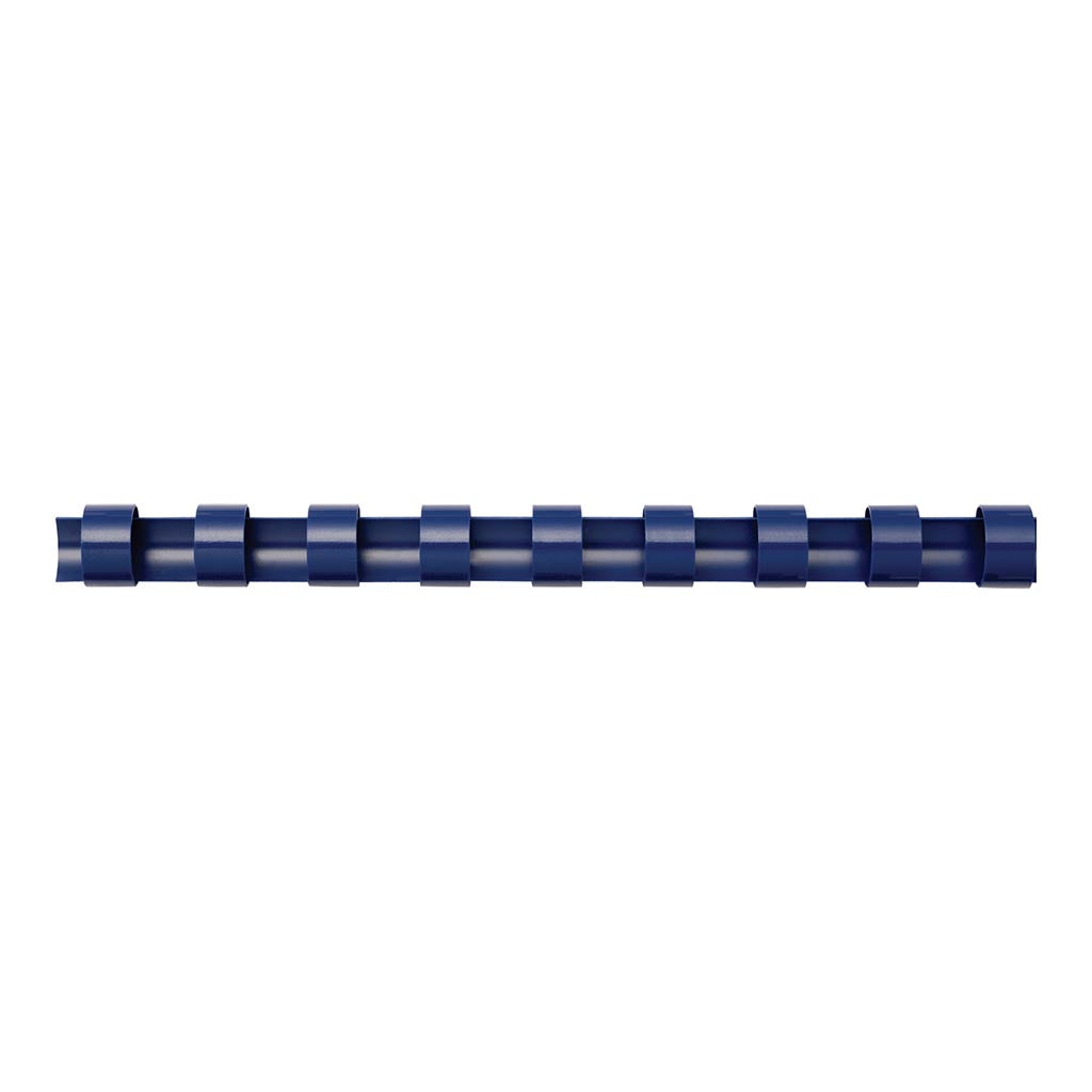 Fellowes Plastic Binding Coils 25mm Blue, Pack of 50