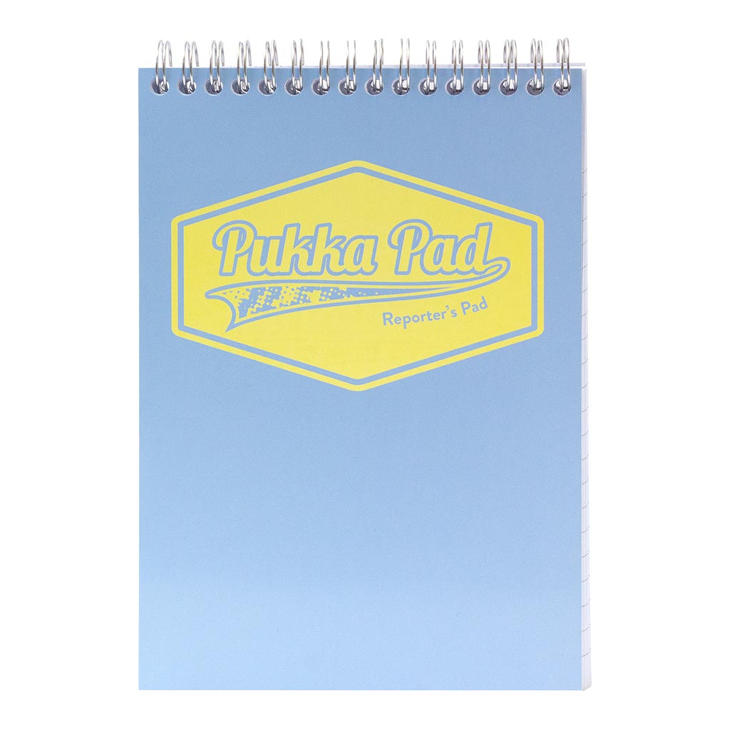 Pukka Pastel Reporters Notepad Blue