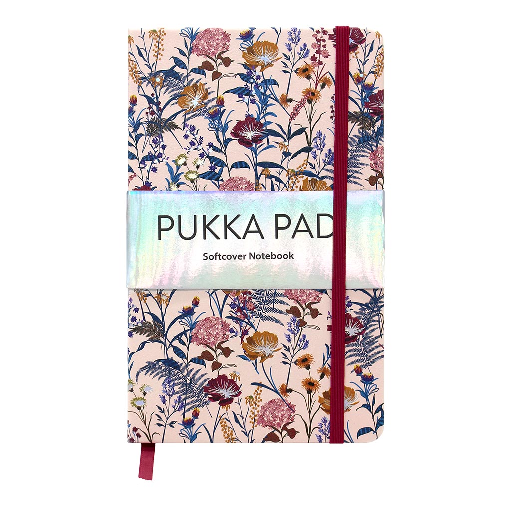 Pukka Bloom Softcover Notebook 13x21cm Cream