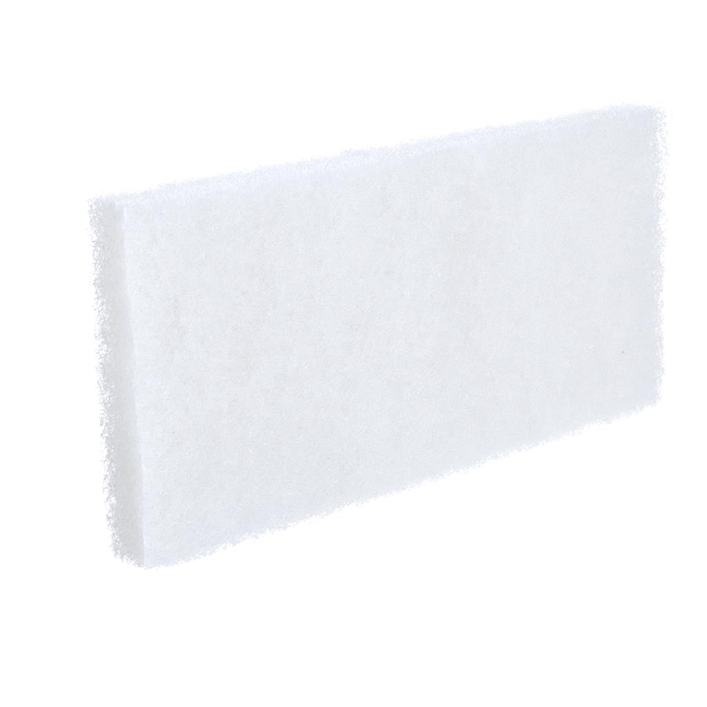3M Doodlebug Pad 8440 Cleaning White 254 x 117mm, Pack of 5 - Pack of 4