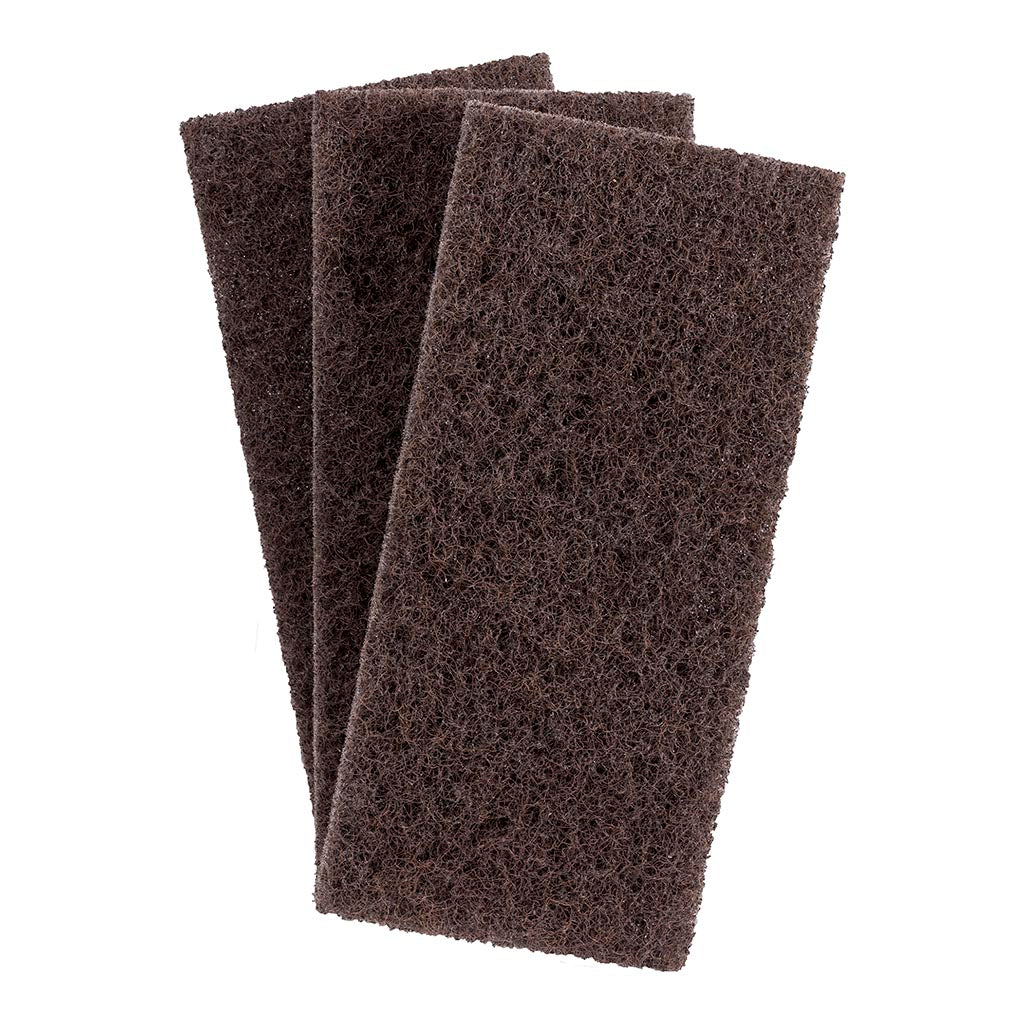 3M Doodlebug Pad 8541 Stripping Brown 254 x 117mm, Pack of 5 - Pack of 4