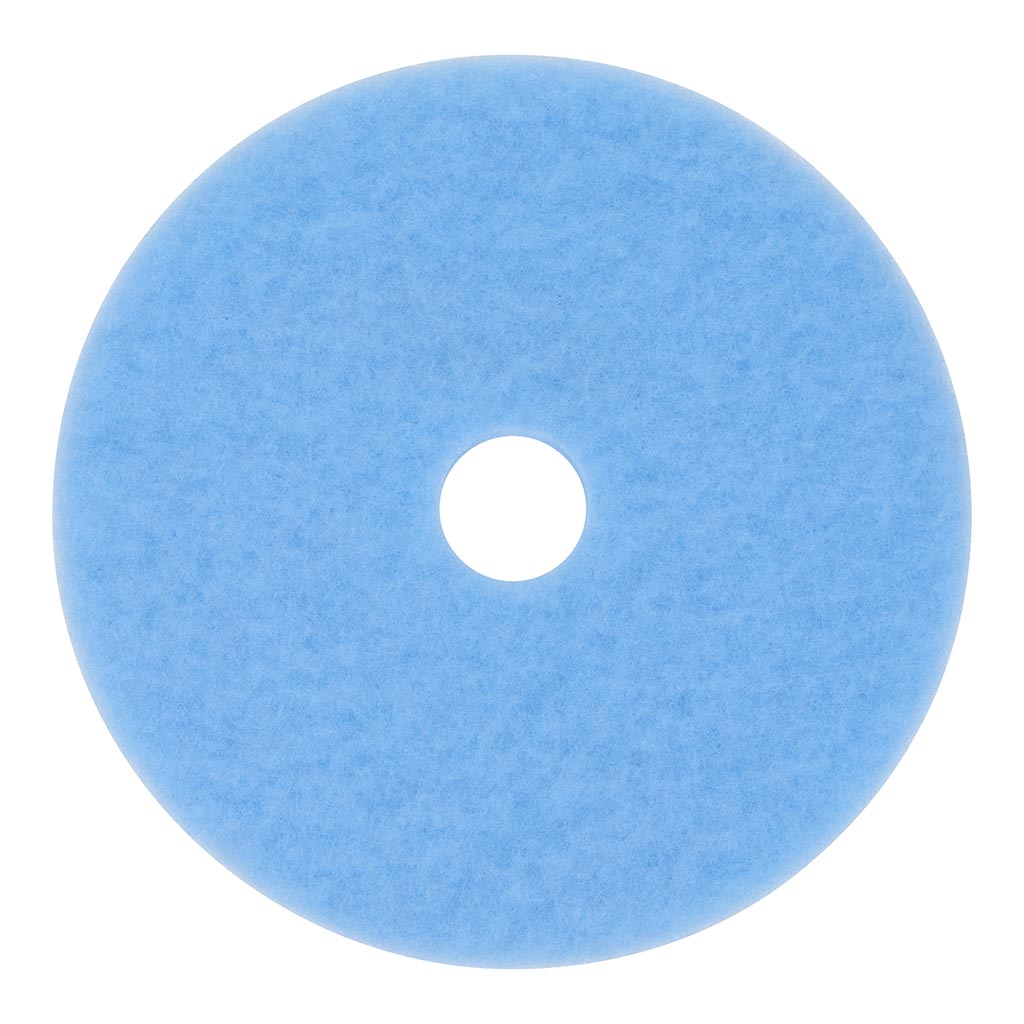 3M Burnish Pad High Performance 3050 Sky Blue 500mm, Pack of 5