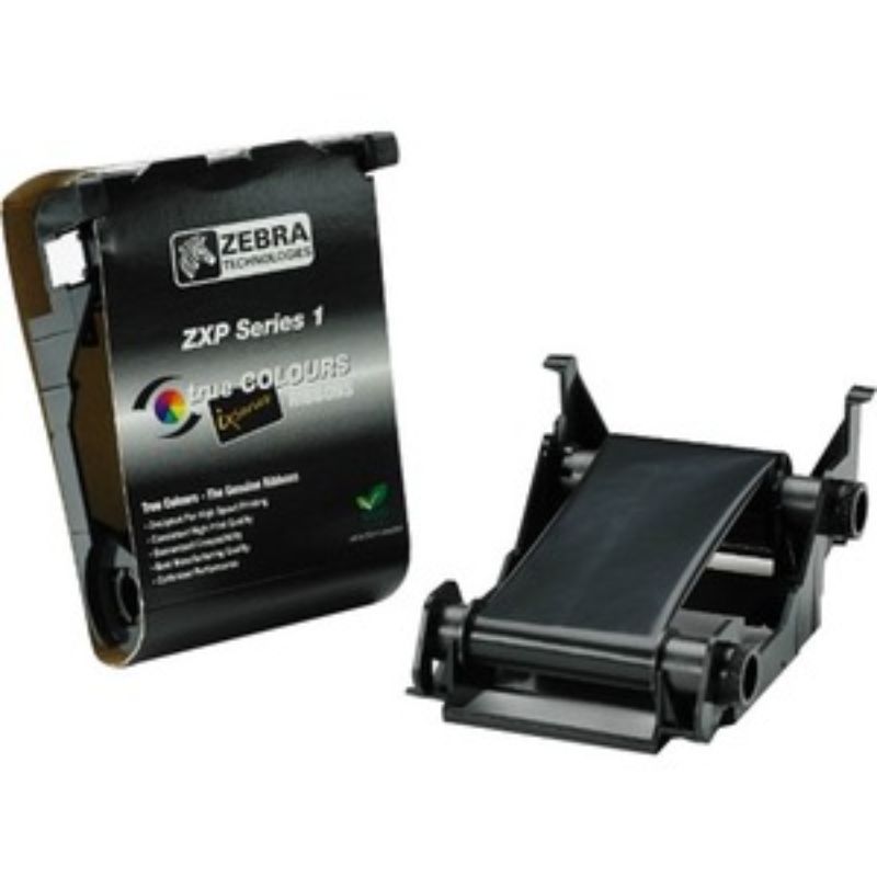 Zebra True Colours Ribbon - YMCKO - 100 Cards