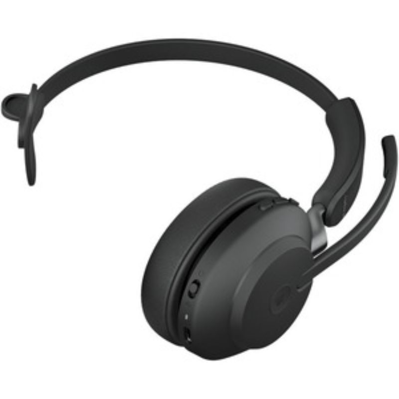 Jabra Evolve2 65 Mono Headset - Wireless Bluetooth - USB Type A - Professional Office Audio