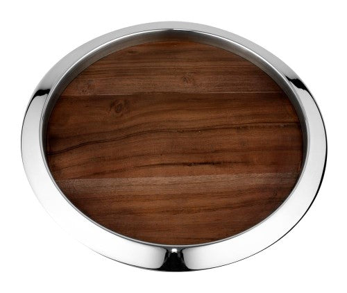 Tray w Wooden Inlay - Avanti Kingston
