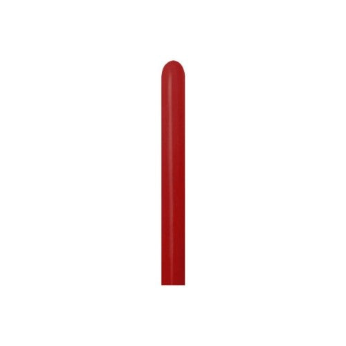 Sempertex 260T Fashion Imperial Red Latex Balloons- Pack of 100
