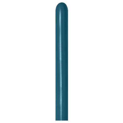 Sempertex 260T Fashion Deep Teal Latex Balloons- Pack of 50