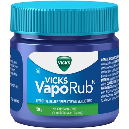 Vicks Vapo Rub 50g Box