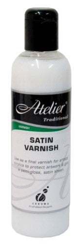 Acrylic Paint - Atelier Satin Varnish 250ml
