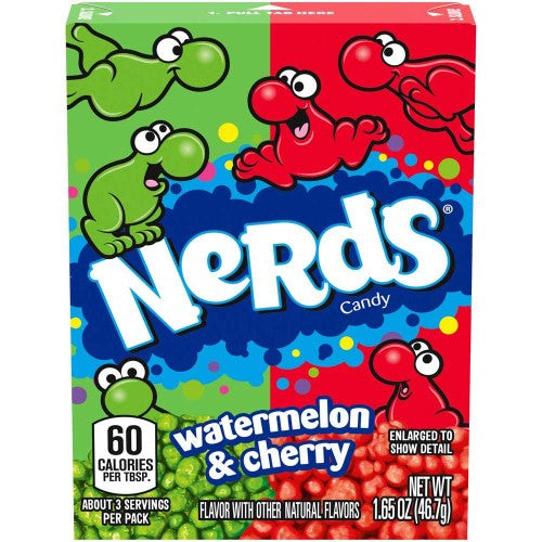 Nerds Watermelon & Cherry 47g ( 36 Pack )
