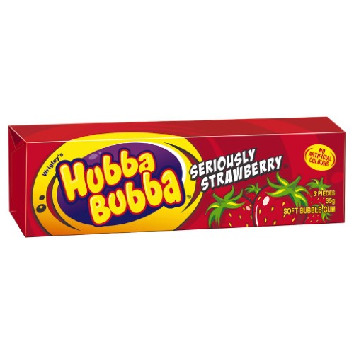 Hubba Bubba Strawberry 35g ( 20 Pack )