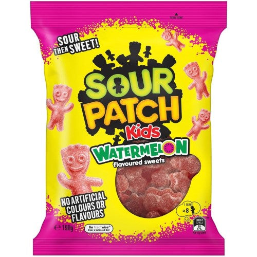 Sour Patch Kids Watermelon 190g ( 20 Pack )