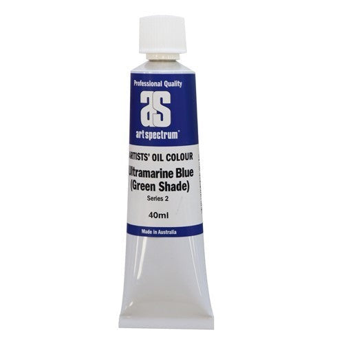 Art Spectrum Artist Oil Colour - 40ML S2 ULTRA BLUE (GREEN SHADE)