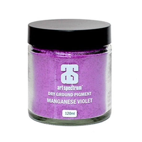 Art Spectrum 120ML Manganese Violet dry pigment, vibrant hue for oil, watercolor, and gouache, ideal for creative mixing.