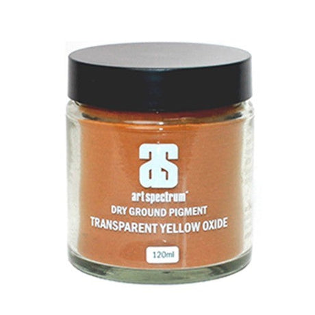 Art Spectrum 120ML S3 Transparent Yellow Oxide pigment for vibrant, transparent color in oil, watercolor, and mixed media.