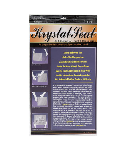 Art Seal Bag - As Krystal Seal Bag 13x19 (A3) Pk25
