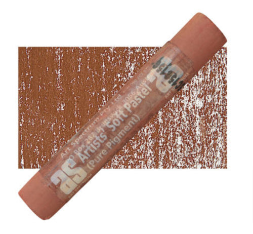 Art Spectrum As Pastels Burnt Sienna P 548, premium soft pastel featuring rich pigments for vibrant, smooth applications.